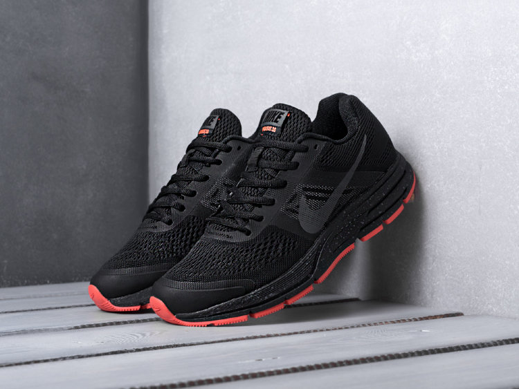 Кроссовки Nike pegasus + 30 black/red