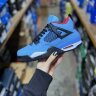   Air Jordan 4 Retro University Blue/Black