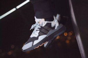 Кроссовки Adidas Nite Jogger 2019 black/white
