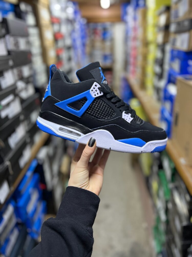 Nike Air Jordan  4 Retro Black Shy blue