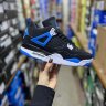 Nike Air Jordan  4 Retro Black Shy blue
