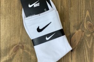 Носки Nike высокие белые