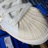 Adidas Superstar beige white