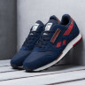 Кроссовки Reebok-CL Leather Utility Navy/ Red 