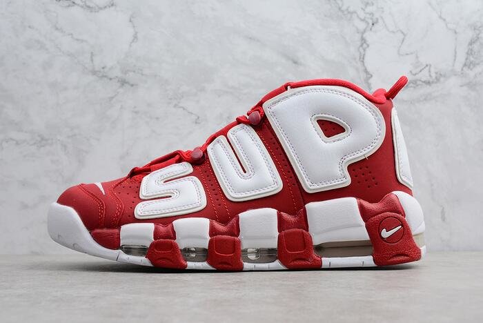 Кроссовки Nike AIR MORE UPTEMPO Red\white