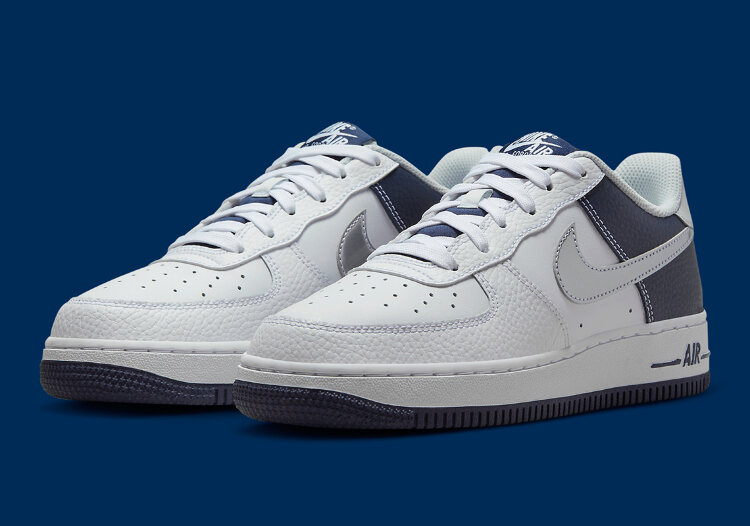 Nike Air Force 1 ‘07 Low White/Blue/Silver